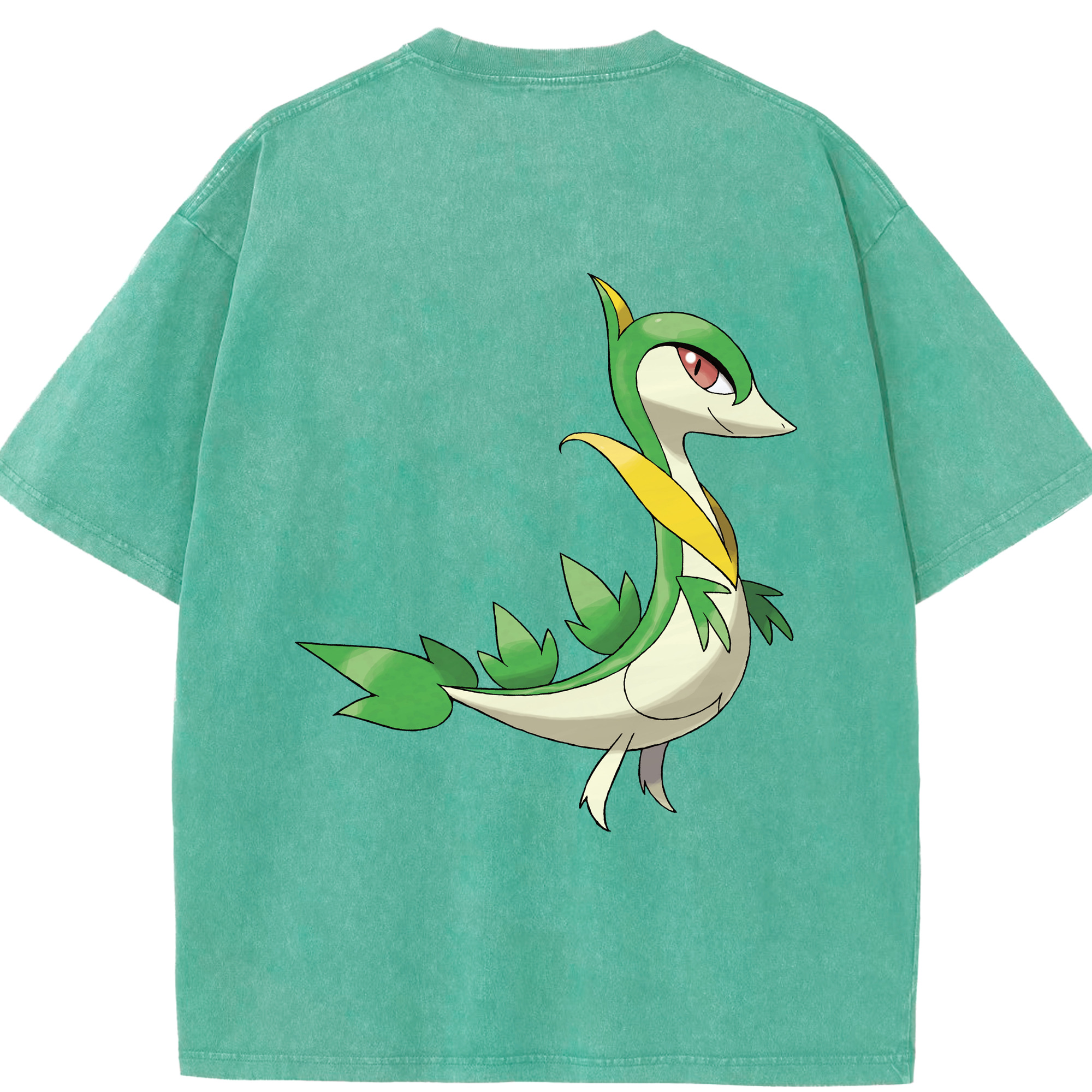 （画像用） ポケットモンスター Pokémon 綿100% ヴィンテージ風 半袖Tシャツ（背面プリント）